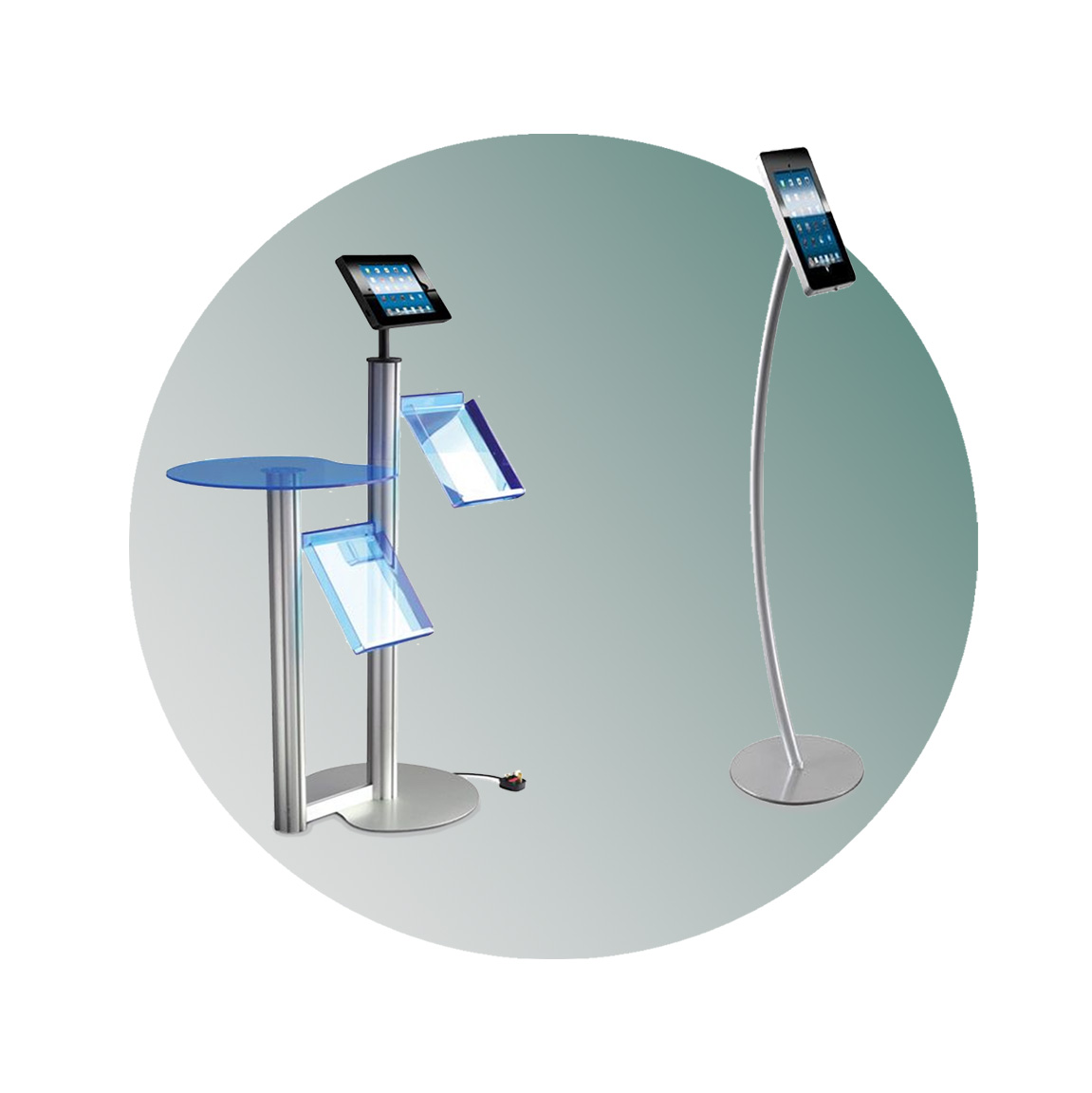 two I pad stands